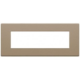 22657.21 Рамка Eikon EXE Саванна бежевый 7-модульная Vimar