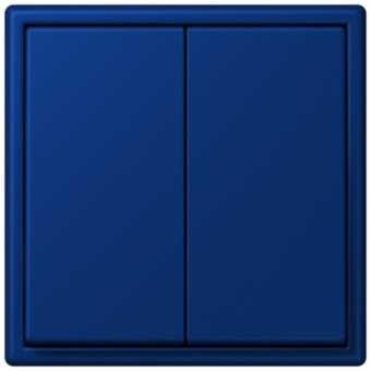 LC9954320T Les Couleurs® Le Corbusier Клавиша для двухклавишного выключателя bleu outremer fonce Jung