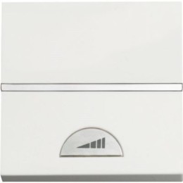 N2260.1 BL Механизм универсального электронного клавишного светорегулятора 60-500 Вт, 2-модульный, серия Zenit, цвет альпийский белый, ABB