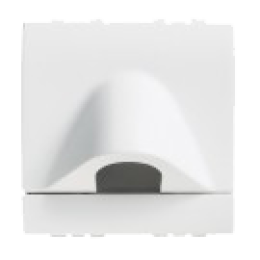 N4954 Заглушка с отверстием 9 мм, размер 1 модуль Bticino