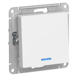 ATN000113 Atlasdesign 1-клавишный Выключатель с подсветкой, сх.1а, 10АХ, механизм, Белый Schneider Electric
