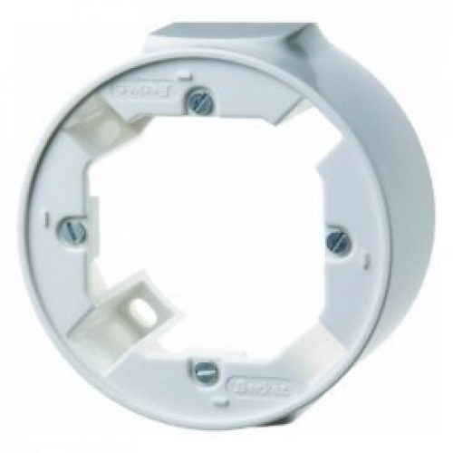 100109 Рамка для наружного монтажа Serie 1930 Полярная белизна с блеском 1-постовая Berker