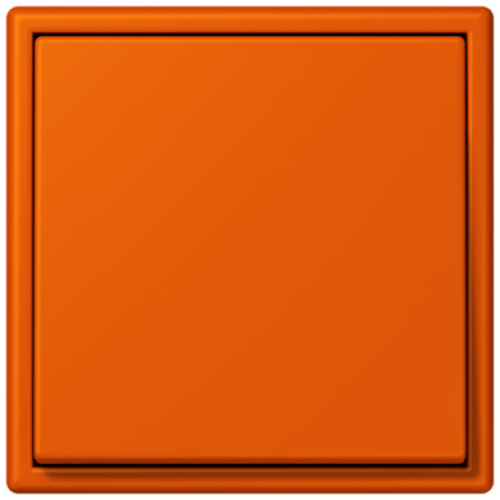 LC9814320S Рамка Les Couleurs Le Corbusier Оранжевый 1-постовая Jung