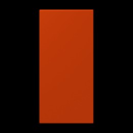 LC50NA4320A Les Couleurs® Le Corbusier Накладка для кнопочного модуля F 50 в цвете кнопок rouge vermillon 59 Jung