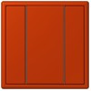 LC501TSA4320A Les Couleurs® Le Corbusier KNX кнопочный модуль F 50 с одной парой кнопок rouge vermillon 59 Jung