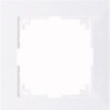 MTN4010-3625 Рамка M-Pure Бриллиантово-белый 1-постовая Merten