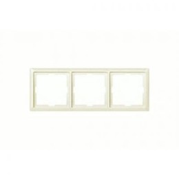 MTN481344 Рамка Artec Бежевый 3-постовая Merten