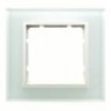 10116909 Рамка B.7 Полярная белизна, стекло 1-постовая Berker