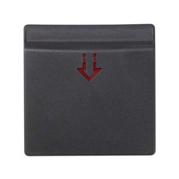 82078-68 Накладка на выключатель под карточку, S82, S82N, 82 Detail, графит Simon