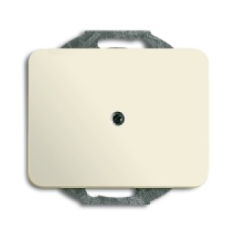1710-0-2561 (1749-22G), Плата центральная для вывода кабеля, с компенсатором натяжения кабеля, серия alpha nea, цвет слоновая кость, ABB