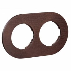 33802802 Рамка DO Darkened beech 2-постовая Fontini 33802802 Рамка DO Darkened beech 2-постовая Fontini
