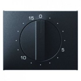 16347106 Центральная панель с регулировкой для механических таймеров цвет: антрацит, матовый K.1 Berker