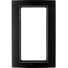 13093005 Рамка с большим вырезом B.3 Черный / антрацитовый 2-постовая Berker