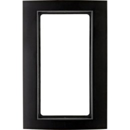 13093005 Рамка с большим вырезом B.3 Черный / антрацитовый 2-постовая Berker