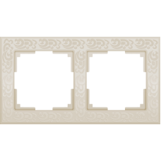 WL05-Frame-02-ivory Рамка на 2 поста (слоновая кость) Flock Werkel a028983 WL05-Frame-02-ivory Рамка на 2 поста (слоновая кость) Flock Werkel a028983