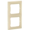 774356 Рамка Valena Слоновая кость 2-постовая вертикальная Legrand