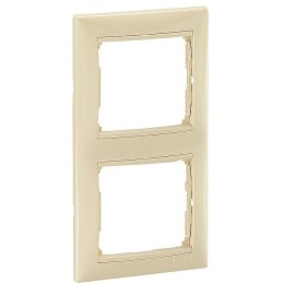 774356 Рамка Valena Слоновая кость 2-постовая вертикальная Legrand