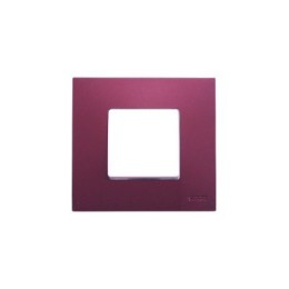 2700617-085 Накладка декоративная на рамку базовую, 1 пост, Simon 27 Play, Arctic, баклажан