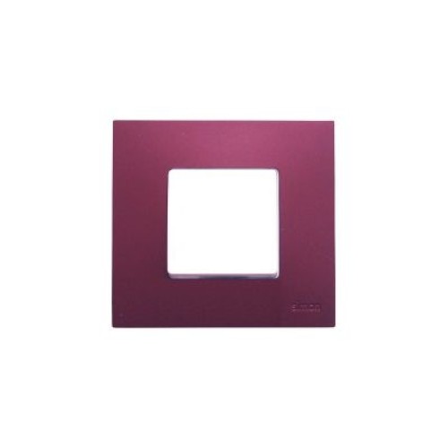 2700617-085 Накладка декоративная на рамку базовую, 1 пост, Simon 27 Play, Arctic, баклажан