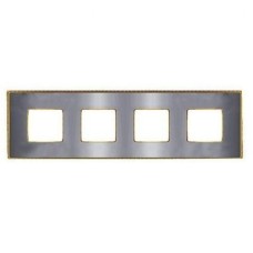FD01434CBOB Рамка Belle Epoque Metal Bright chrome / Bright gold 4-постовая гор/верт. Fede FD01434CBOB Рамка Belle Epoque Metal Bright chrome / Bright gold 4-постовая гор/верт. Fede