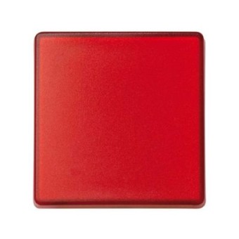 2720010-110 Клавиша декоративная сменная для выключателя (широкий модуль), Simon 27 Play, прозрачный красный
