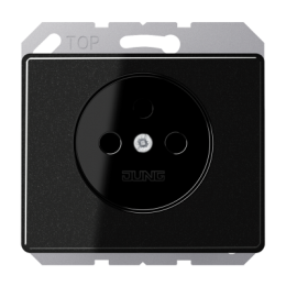 SL511KISW SL 500 Черный Розетка б/з Jung