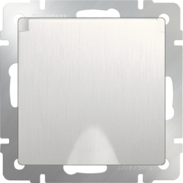 WL13-SKGSC-01-IP44 Розетка влагозащ. с зазем. с защит. крышкой и шторками (перламутровый рифленый) Antik Werkel a040892