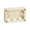 27860-32 Коробка монтажн.для рамки 27850, 98х150х40мм, слоновая кость