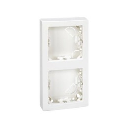 73621-60 Рамка вертикальная, 2 поста, 75*146мм, Simon 73 Loft, белый