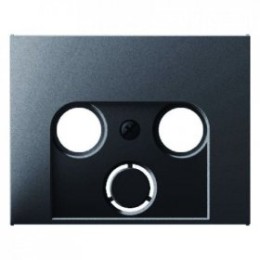 12017016 Центральная панель для антенной розетки 2 и 3 отверстия Berker