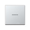 EP490KOAL EcoProfi Клавиша для выключателя с окошком для подсветки; алюминий Jung