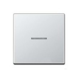 EP490KOAL EcoProfi Клавиша для выключателя с окошком для подсветки; алюминий Jung
