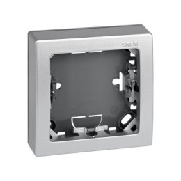 73610-63 Рамка универсальная, 1 пост, 75*75мм, Simon 73 Loft, алюминий