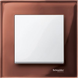 MTN4010-3215 Рамка M-Elegance Махагон 1-постовая Merten