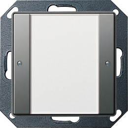 200120 Сенсорный выключатель 2 одноклавишный 24 V Сталь Gira E22