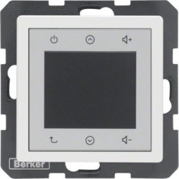 28846089 RADIO TOUCH, Q.1/Q.3, цвет: полярная белезна Berker