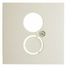 11968982 Центральная панель для розетки к громкоговорителю цвет: белый, с блеском S.1 Berker