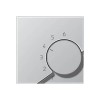 ALTR236PL LS 990 Алюминий Накладка термостата комнатного(мех TR236U,TR246U)  Jung LS серия