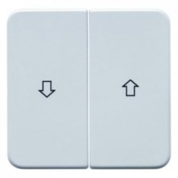 155229 Клавиши с оттиском Стрелка цвет: полярная белизна, с блеском Влагозащищенный скрытый монтаж IP44 Berker
