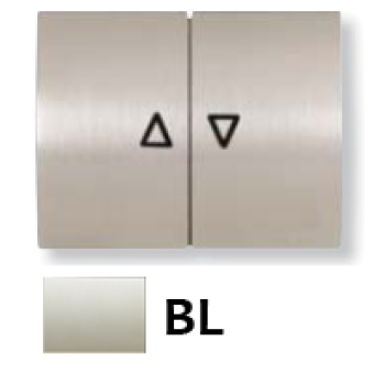 8444 BL Клавиша для механизма выключателя жалюзи 8144 и 8144.1, серия OLAS, цвет белый жасмин, ABB