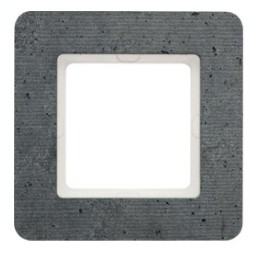 10116020 Рамка Q.7 Бетон 1-постовая Berker