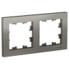 ATN000902 Рамка AtlasDesign Сталь 2-постовая Schneider Electric