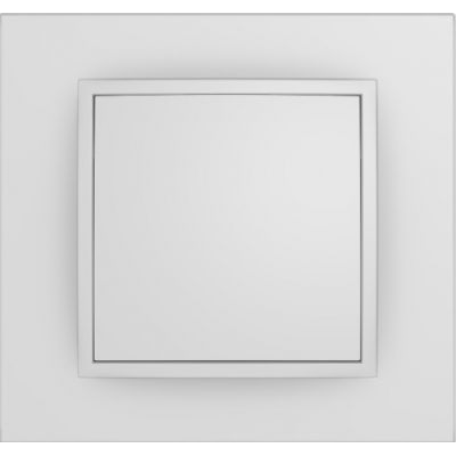 10116919 Рамка B.7 Полярная белизна 1-постовая Berker