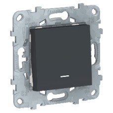 NU520354N Переключатель 1-клавишный, с подсветкой, сх. 6а, Антрацит Schneider Electric NU520354N Переключатель 1-клавишный, с подсветкой, сх. 6а, Антрацит Schneider Electric