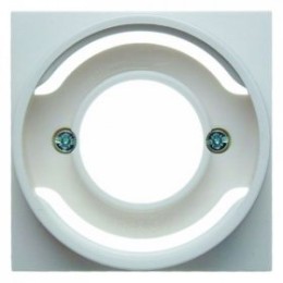 11988989 Центральная панель для светового сигнала Е14 цвет: полярная белизна, с блеском S.1/B.3/B.7 Glas Berker