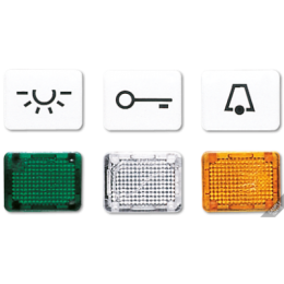 33T CD 500/CD plus Бежевый Линза с символом "КЛЮЧ" для клавиши с окошком Jung