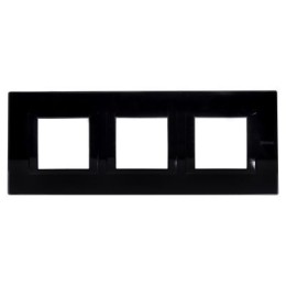 HA4802M3HVNB Рамка Axolute Квадрат Nighter 2+2+2 модуля Bticino