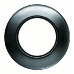 138165 Рамка Serie 1930 Черный с блеском 1-постовая Berker