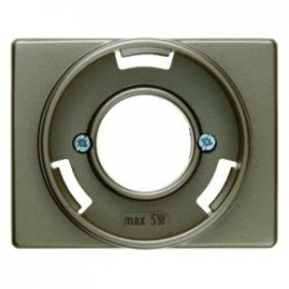 11679011 Центральная панель для светового сигнала Е14 цвет: светло-бронзовый, лак Arsys Berker