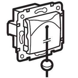 770218 Valena Переключатель без фиксации 2х кл. Legrand